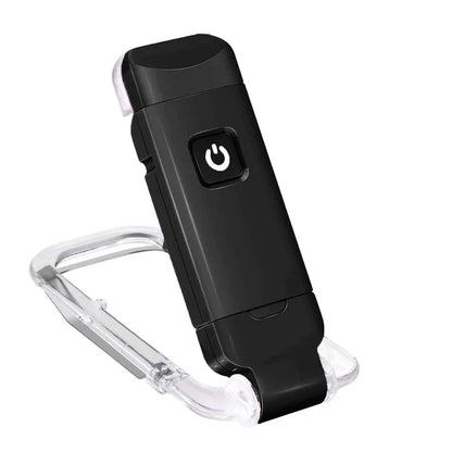 Versatile USB Rechargeable LED Book Light - Adjustable Brightness, Portable Clip Design for Reading Anywhere